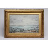 WILLIAM MAXWELL REEKIE (1869-1948), "The Lagoon Trearddur Bay Anglesey", signed and dated 1928(?),