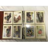 Royal Mail album of postcards 1984-1988, presented to philatelic Bureau Customers April 1990. 145