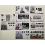 A collection of 10 First Day Covers of Religious nature signed by The Rt. Revd. John Inge, an M.A.