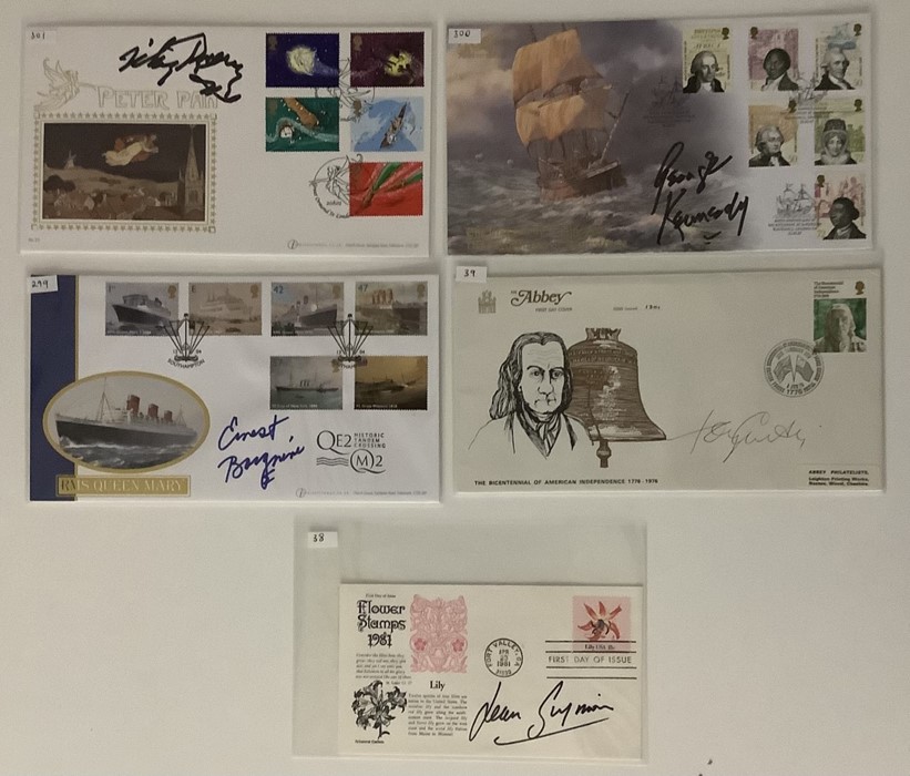 A collection of 11 First Day Covers and Issues relating to International Actors, predominately - Image 2 of 2