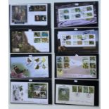 A collection of 31 First Day Covers relating to Nature signed by David Bellamy x 2, Will Travers,