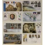 A collection of 15 First Day Covers relating to Television and Media Personalities signed by