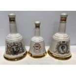 Wade Bells Whisky decanters, Royalty, Birth of Prince Henry 50cl. Marriage of Andrew and Sarah