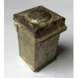Bell and Black, Cheapside, London, Patent Gas Camphorated Concrete Lights Tin, 1851 with original