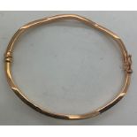 A 9ct gold bangle, 3.4gms. Condition ReportGood condition, nothing to report.