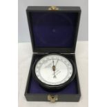 Cased aneroid barometer, Mark 3, 14cms w. Condition ReportVery good condition.
