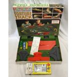 Ideal Toys. Motorific Alcan Highway Torture Track with original box, playworn with assembly