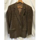 Christian Dior Gentleman's Jacket, dog tooth pattern pure wool, viscose lined size 40 regular.