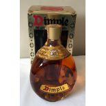 A boxed John Haig's Dimple deluxe scotch whisky 26 2/3 fluid ounces.Condition ReportSealed. Box with