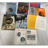 Ephemera including Moon landing magazines Daily Mirror Special, Sunday Times, Touchdown on the