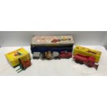 Dinky diecast commercial vehicles, boxed, 986 Mighty Antra Low Loader with propeller, 959 Foden Dump