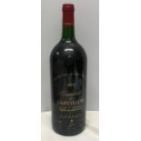 Bottle of French wine, Gran Vin De Bordeaux 1990, Connetable de Cavillon 150cl.Condition