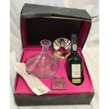Marks and Spencer Vintage Port 1989 75cl and decanter set, boxed.Condition ReportBottles sealed, box