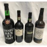 Port and Sherry Fonseca Bin 27 Port 150cl, Noval Unfiltered Late Bottled Vintage Port 1997 75cl,