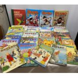 A selection of 21 Rupert Annuals for 1969, 1972, 1974, 1986, 1989, 1972 and others, one Rupert