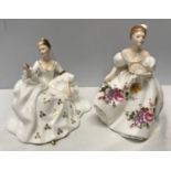 Two Royal Doulton figurines. My Love HN2339 16cm h and Marylyn HN3002 19cm h.Condition ReportOverall
