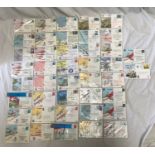 Collection of 51 first day covers RAF with various British airshows, all signed, some multi signed