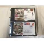 Album collection of RAF and Military first day covers including multi signed, some by famous pilots.