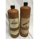 Two bottles of Bols, Dutch Gin 1 litre each.Condition ReportAll sealed, unused.
