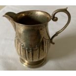 Sheffield silver creamer 1918 James Deakin & Sons 10cm h 86gms.Condition ReportGood cond.