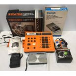 Binatone TV Master MK10, tv game with box, 2 control pads, instructions, adaptor, Triump Casette