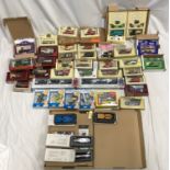 Matchbox and Lledo models of Yesteryear and Days Gone diecast vehicles collection, mint and boxed.