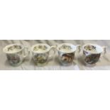 Royal Doulton "Brambly Hedge" Four Seasons beaker set. Jill Barklem design 1983. 9cms h.Condition