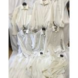 Nine Gentleman's white cotton shirts, 2 x Yves Saint Laurent, 1 x Christian Dior, 1 x Kurt Geiger