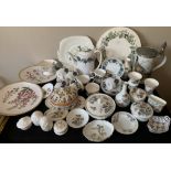 A large selection of ceramics to include a 15 piece Susie Cooper coffee service, Royal Worcester
