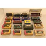 Twenty various models of Lesney and Matchbox diecast vehicles. All boxed. Includes Her Majesty's