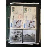 A rare large collection of first day covers and aviation covers/ envelopes, a few signed from the
