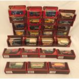 Matchbox Models of Yesteryear, 27 assorted commercial vehicles and classic cars. Mint and boxed.