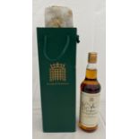 A House of Commons blended Scotch Whisky 70cl signed by Boris Johnson PM in a presentation green