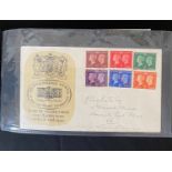 An album containing 72 Great Britain first day covers including 1940 Centenary of Post Stamps,