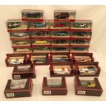 Matchbox Models of Yesteryear, 28 assorted classic cars all mint and boxed.Condition ReportTwo