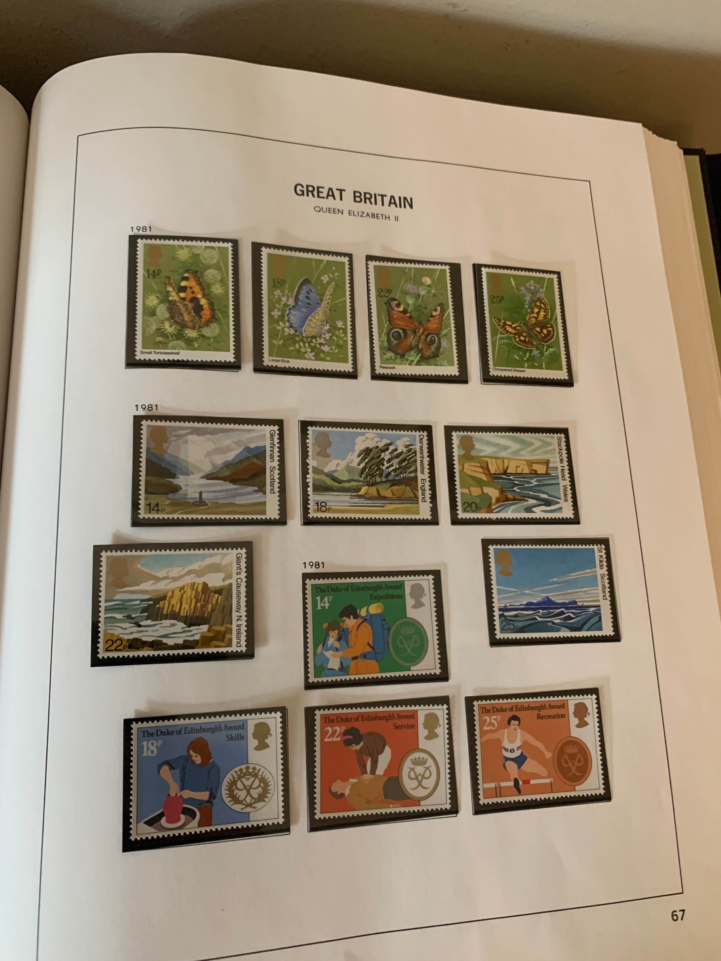 A boxed Stanley Gibbons printed stamp album of Great Britain. - Image 2 of 4