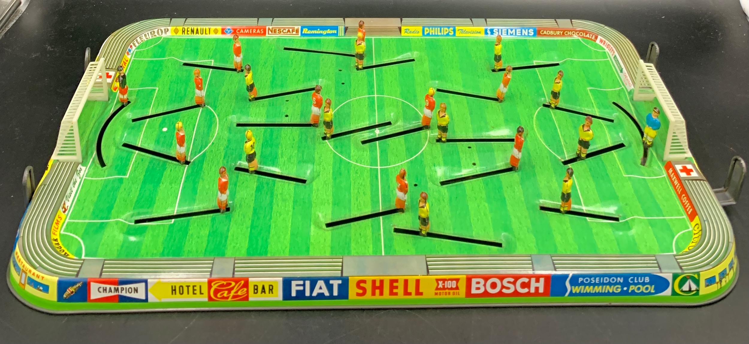 A West German 'Technofix' (305) tin plate Europa Cup football game. 53 x 32cms.Condition - Image 3 of 7