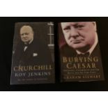 Two Churchill books, Churchill Roy Jenkins By the author of Gladstone and Burying Ceasar,
