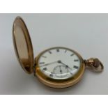 An American Waltham pocket watch with subsidiary seconds dial.Condition ReportWinds and ticks.