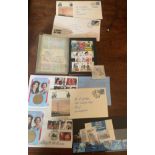 A collection of stamps and first day covers.Condition ReportGood condition.