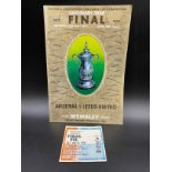 An Official Souvenir Programme : Football Association Challenge Cup Competition Centenary Year Final
