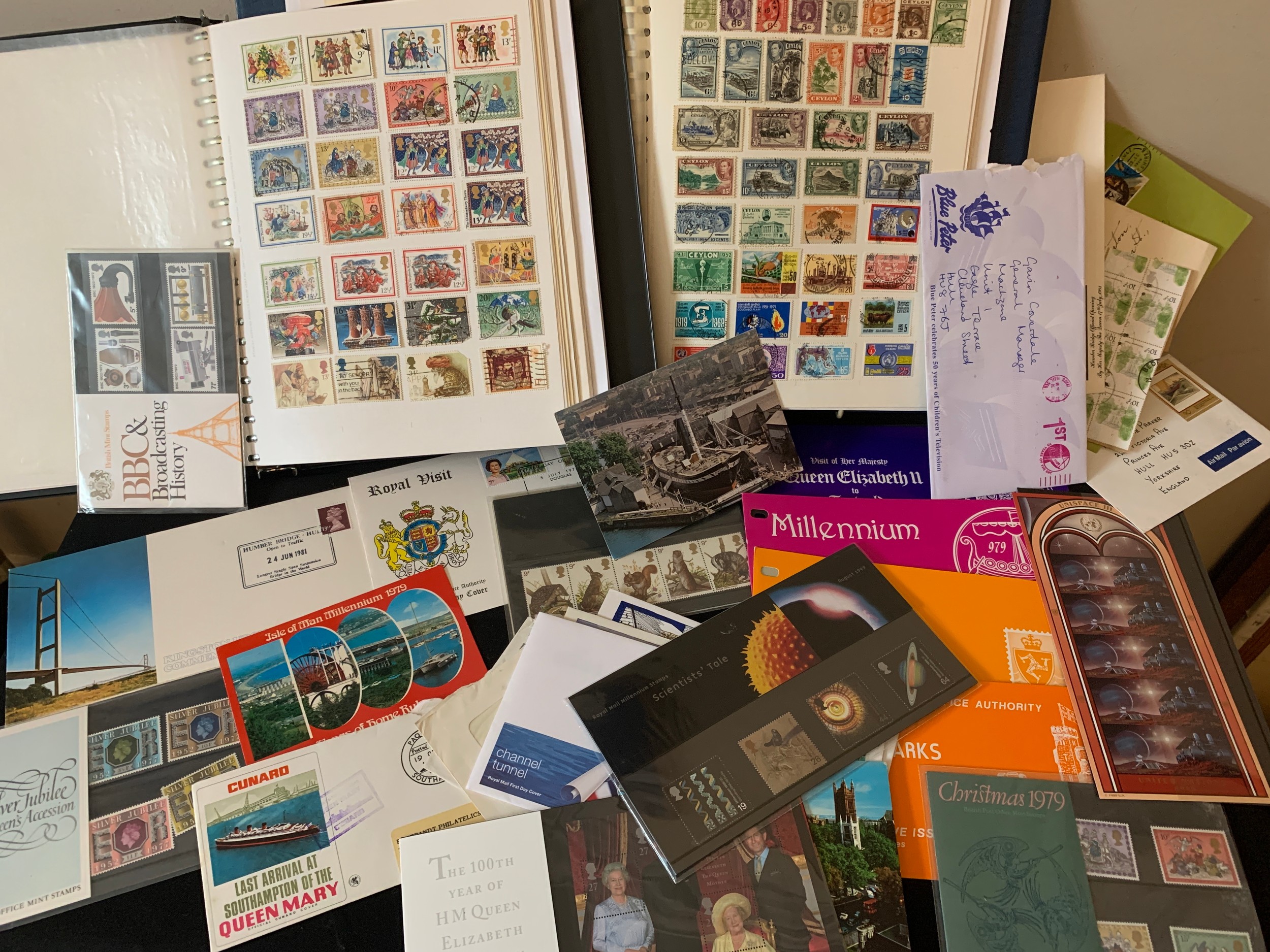 Stamps and first day covers to include British and Commonwealth.Condition ReportGood condition.