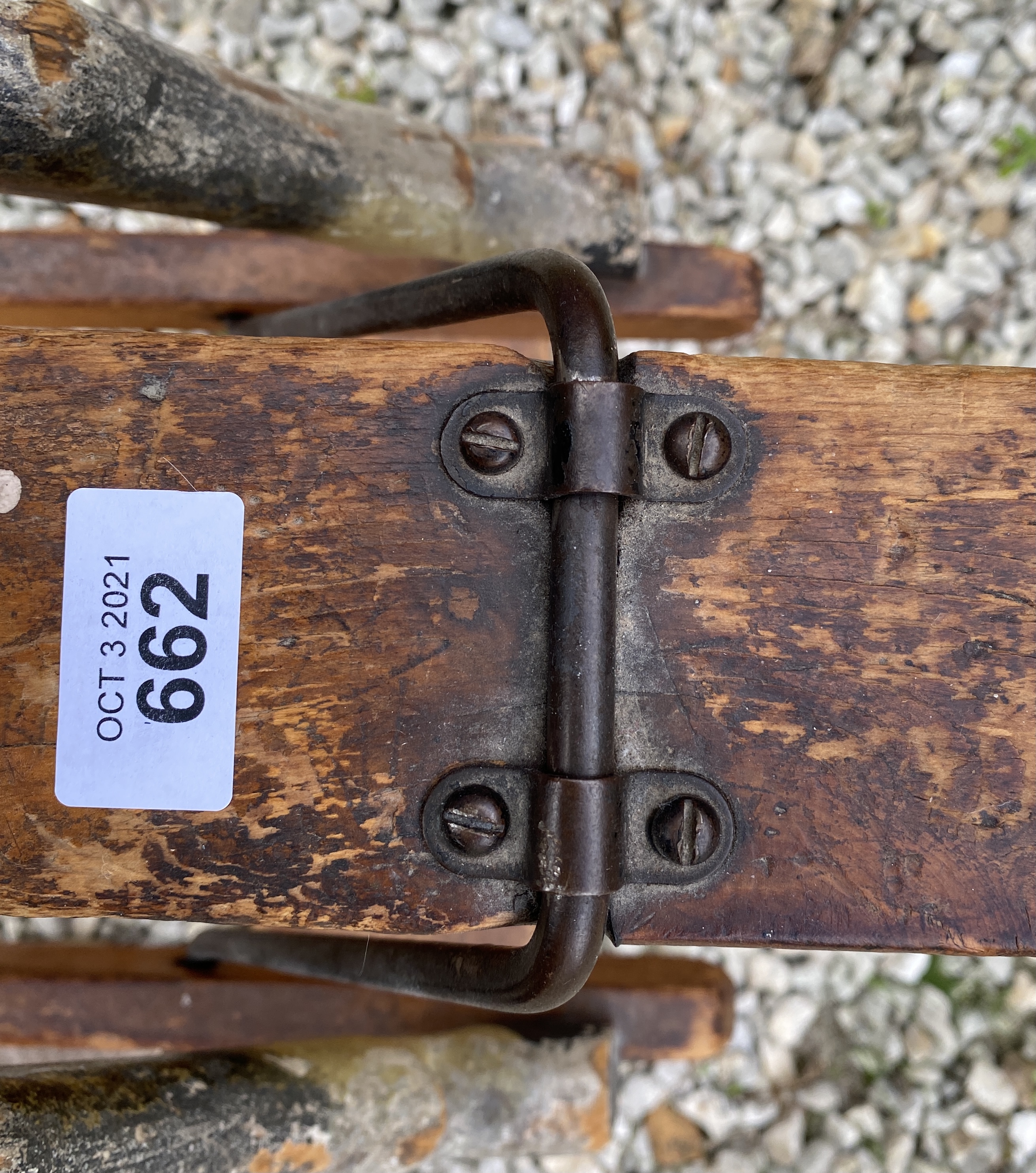 Edwardian wooden rocking horse, BCL Rambler Liverpool label to base. - Image 9 of 12