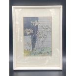 SHIRLEY TEED, watercolour 'Cow Parsley' 24 x 17cms. Signed L.R. Shirley Teed 66.Condition ReportGood