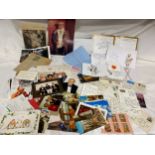 A large quantity of Stephane Grapelli the French violinist to include correspondence, photographs,