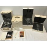 Swarovski, Africa Inspirations, annual editions, Lion 1995, The Elephant 1993 and Silver Crystal