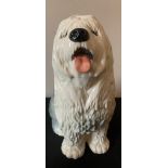 A Beswick Old English Sheepdog. 30cms h.Condition ReportGood condition. With paper label.