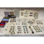A selection of stamps to include sheets,, commonwealth sets and packs.Condition ReportGood