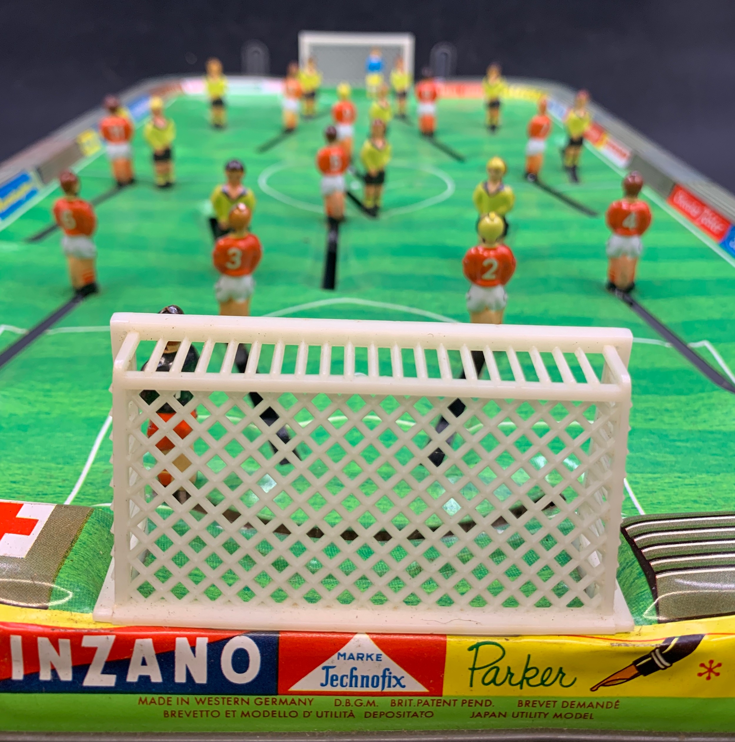 A West German 'Technofix' (305) tin plate Europa Cup football game. 53 x 32cms.Condition - Image 7 of 7
