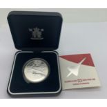 Solomon Islands Concorde silver proof $25 coin.